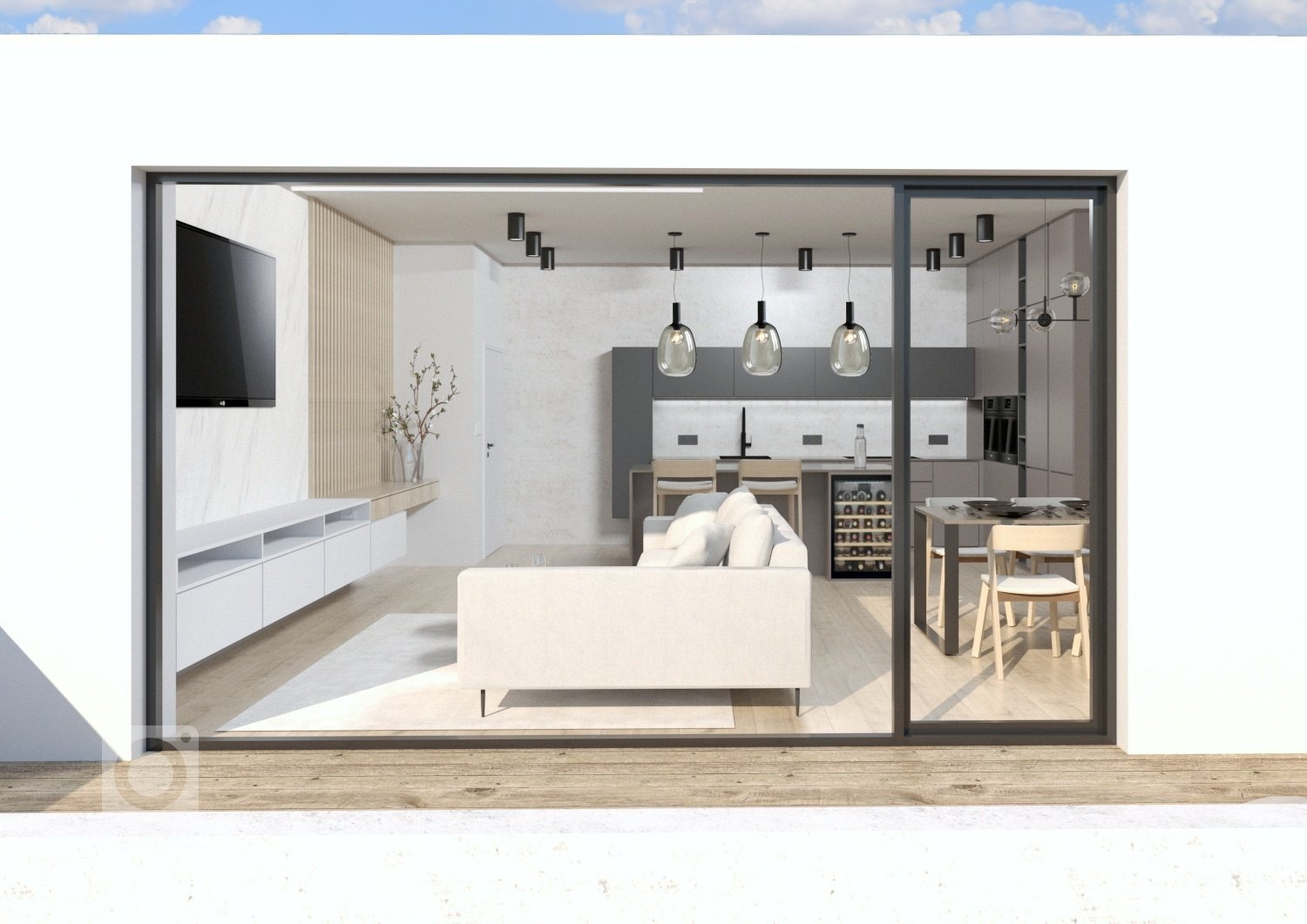 S majiteli bytu v právě vznikajícím bytovém komplexu v Táboře jsme se setkali ve chvíli, kdy už měli částečně naplánovanou kuchyni od kuchyňského studia, ale…