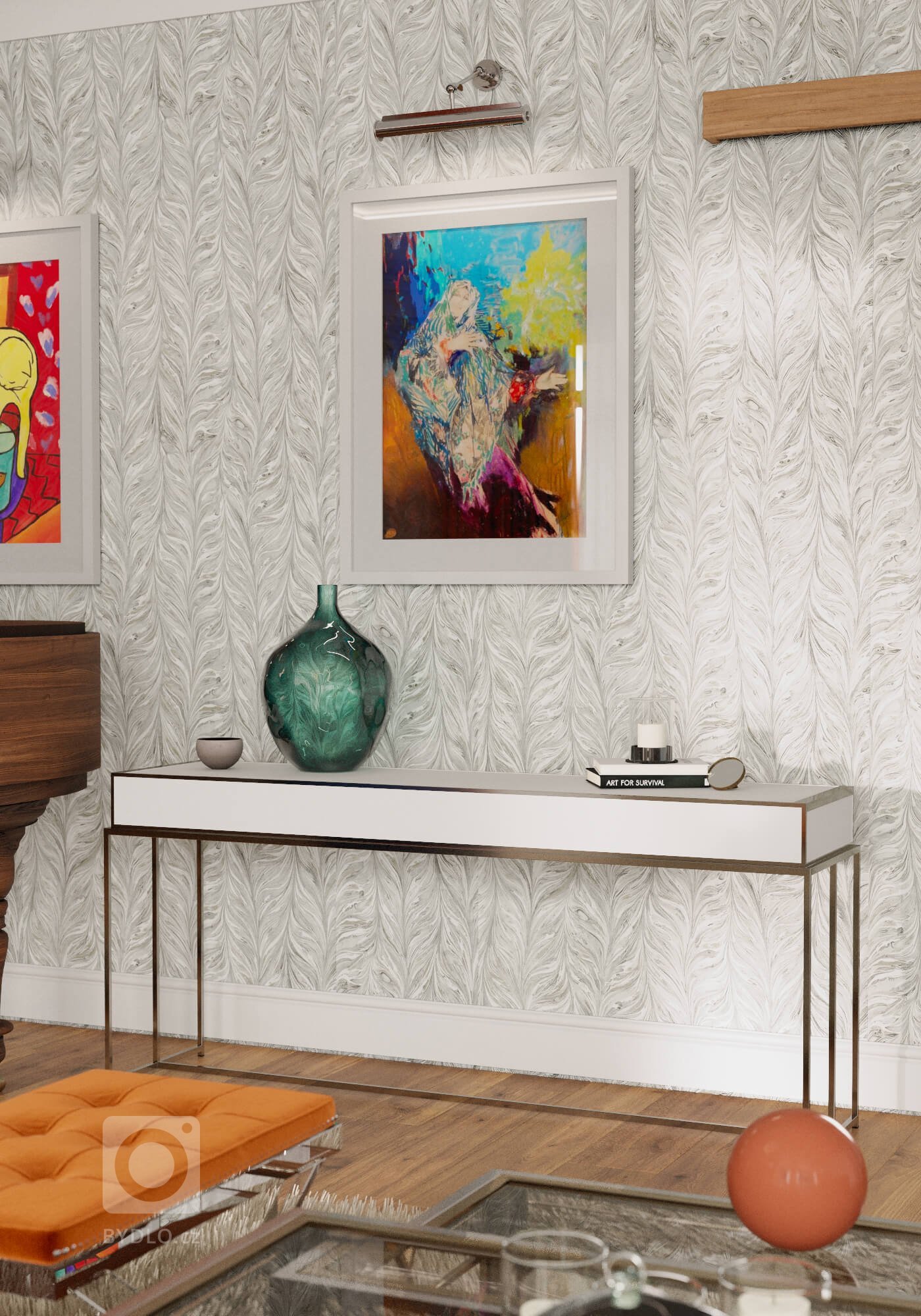 Návrh obývacího pokoje v domě, kde byl již zastaralý interiér a rodina požadovala refresh. Jeden z mála klientů se nebáli prostor oživit barvami , barevnými…