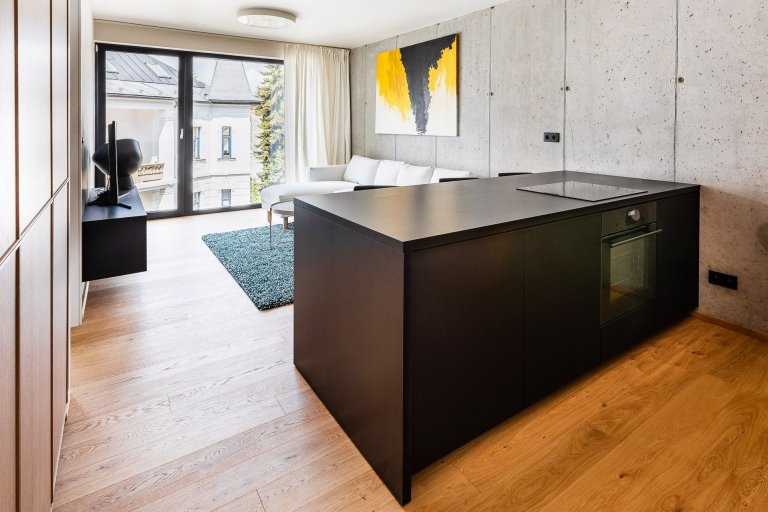 Dvoupokojový byt kde architekt nedělal žádné kompromisy