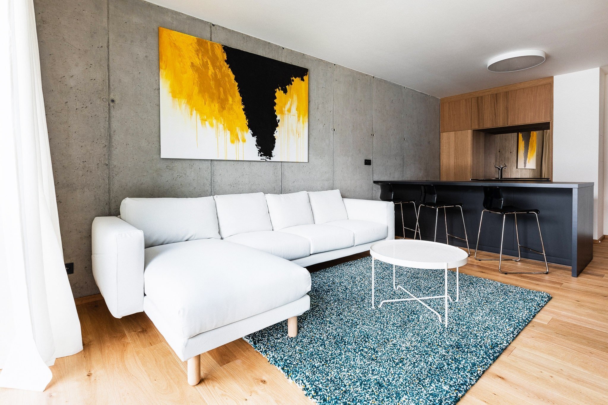 Dvoupokojový byt kde architekt nedělal žádné kompromisy