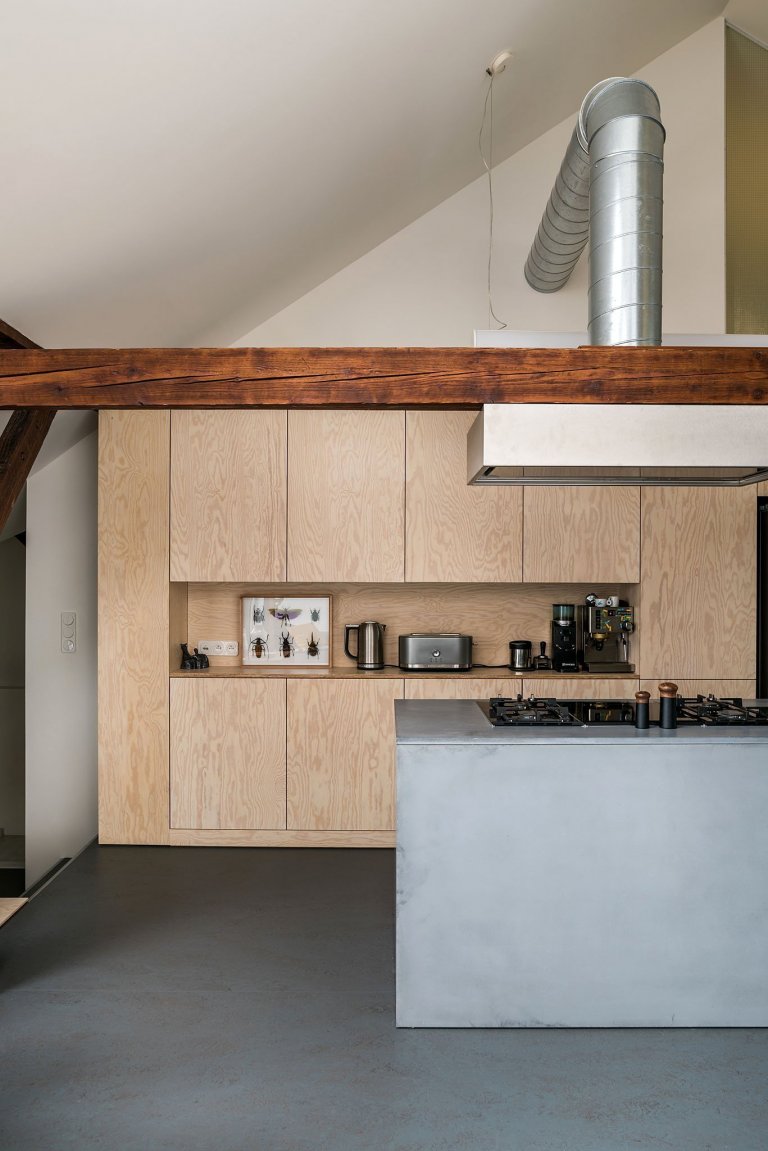 Rekonstrukce podkrovního bytu