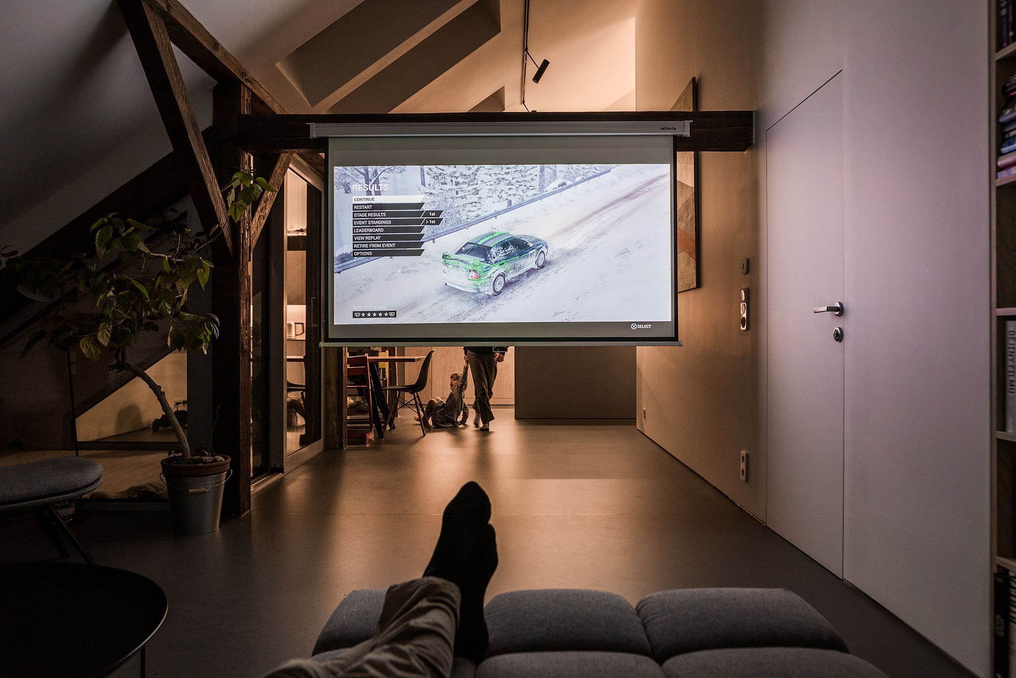 Rekonstrukce podkrovního bytu