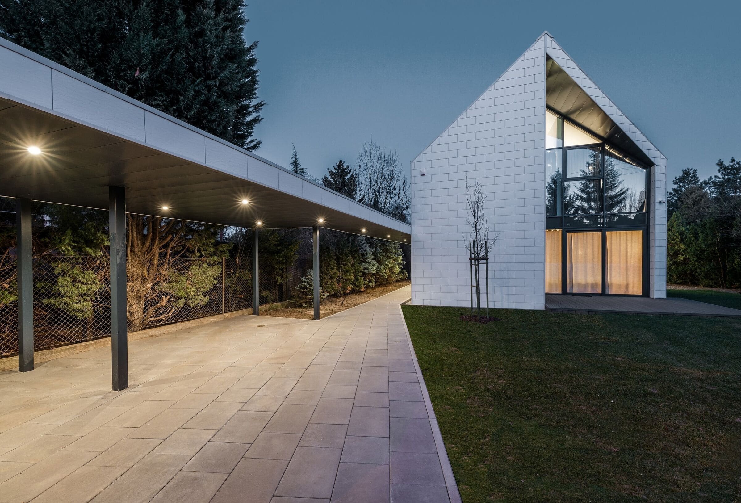 I přes blízkost sousedních domů mají dostatek soukromí