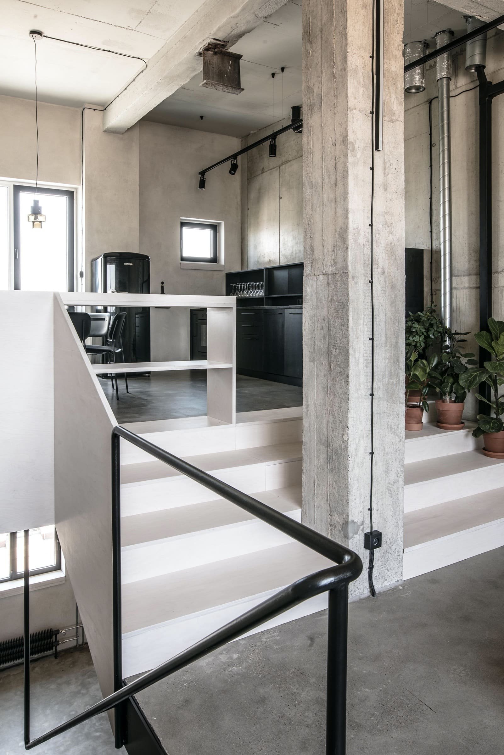 Loft v obnovené Mlynici