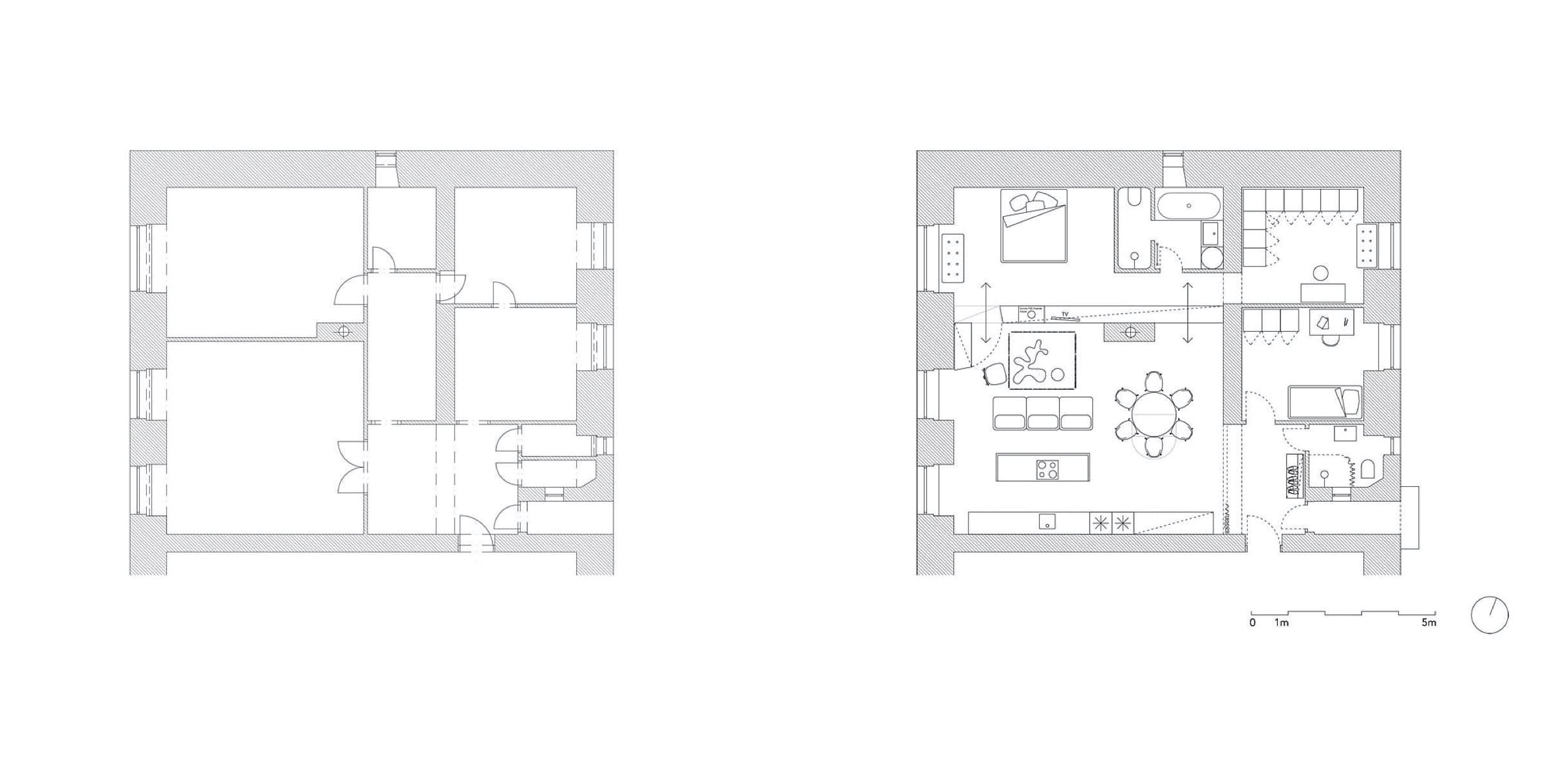 Ze starého fádního bytu vznikl stylový interiér