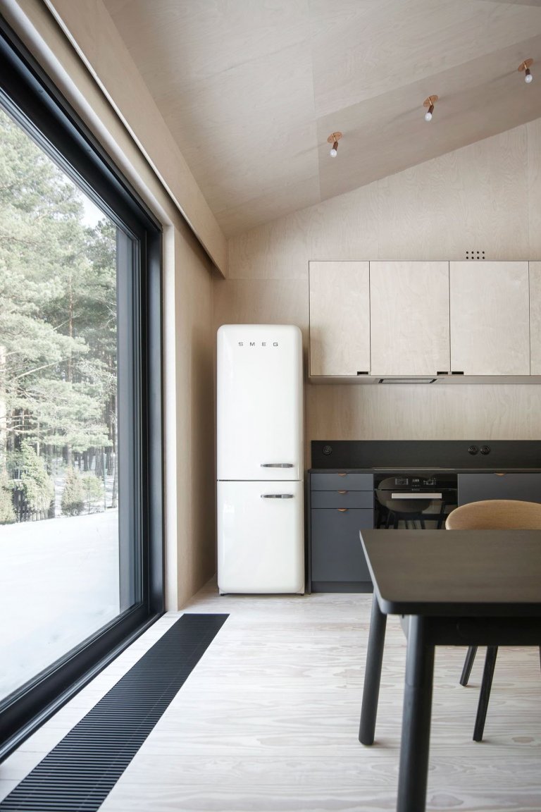 Dům propojený lesem