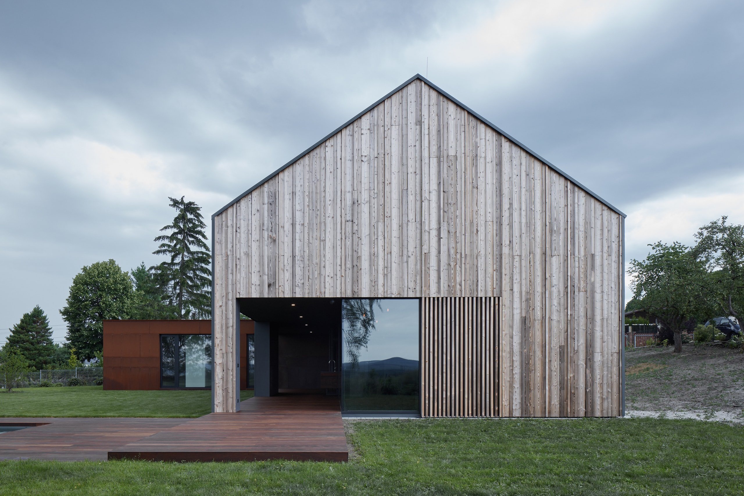 Unikátní dřevostavba - Engel House