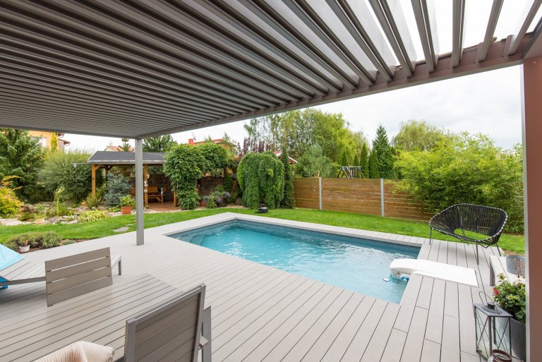 Pergola v Tehově