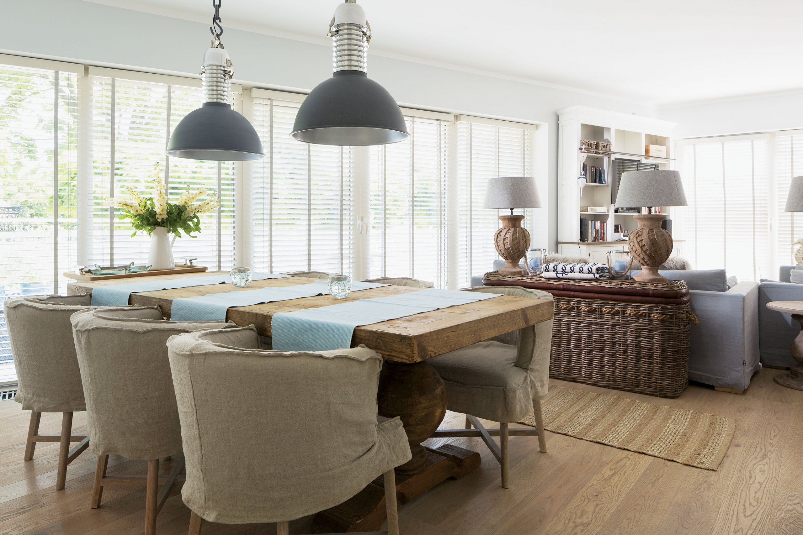 Apartmán v přímořském stylu