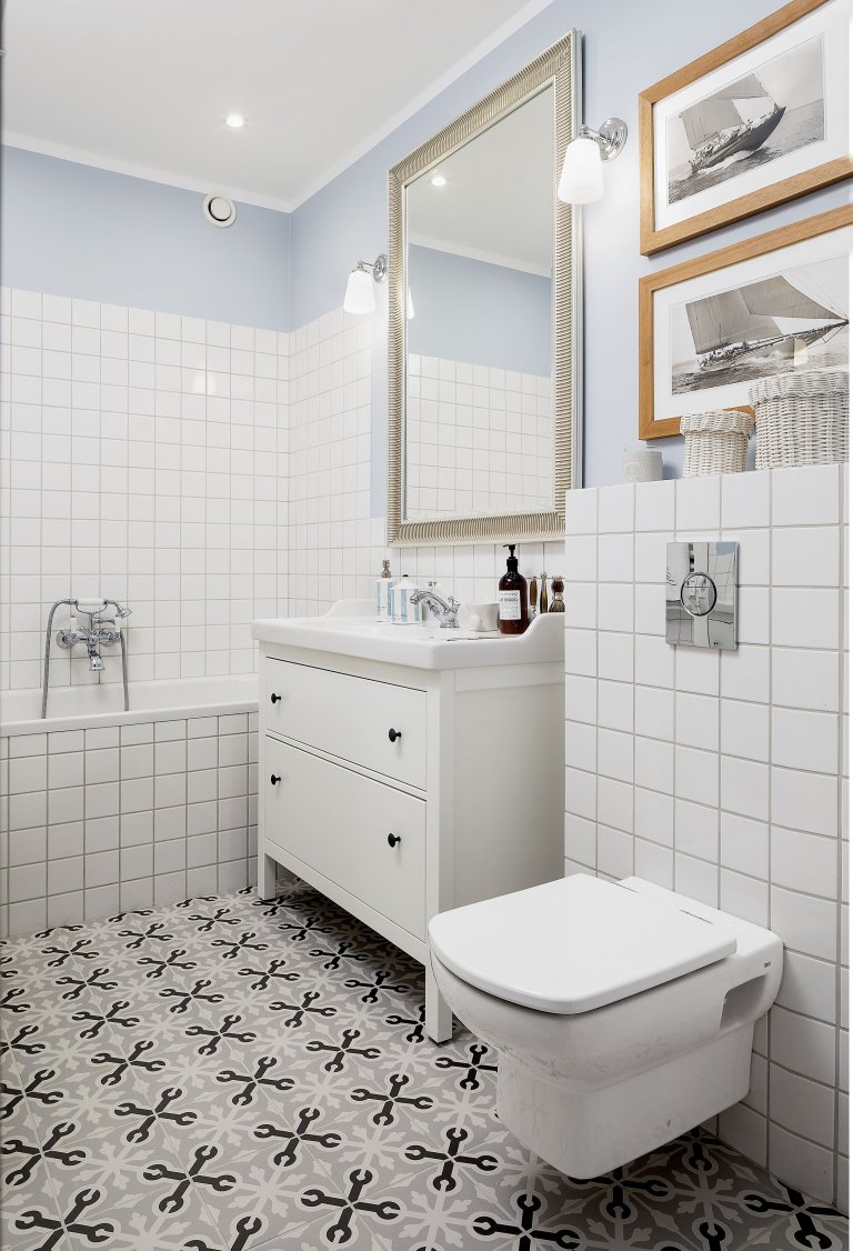 Apartmán v přímořském stylu