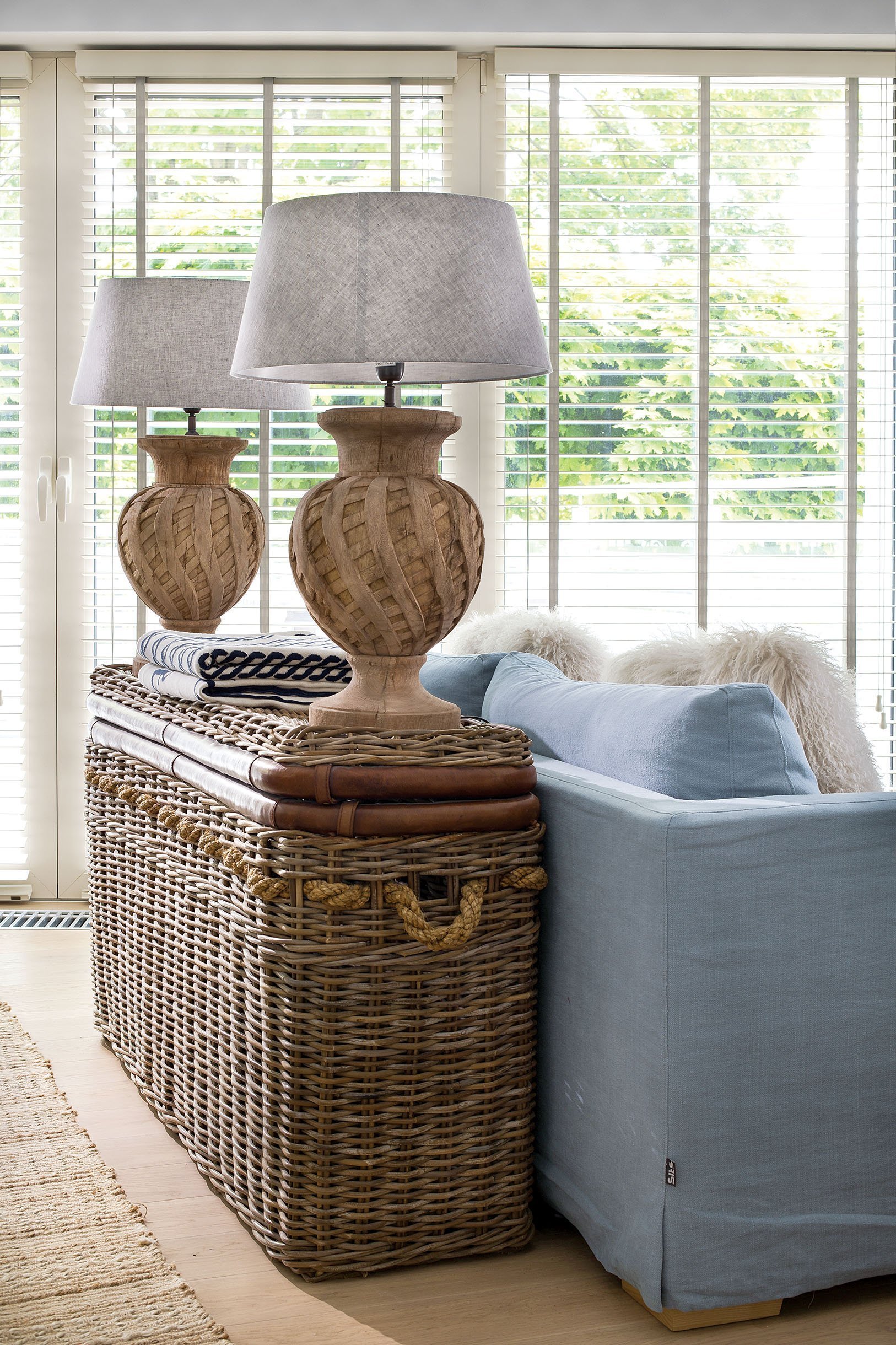 Apartmán v přímořském stylu