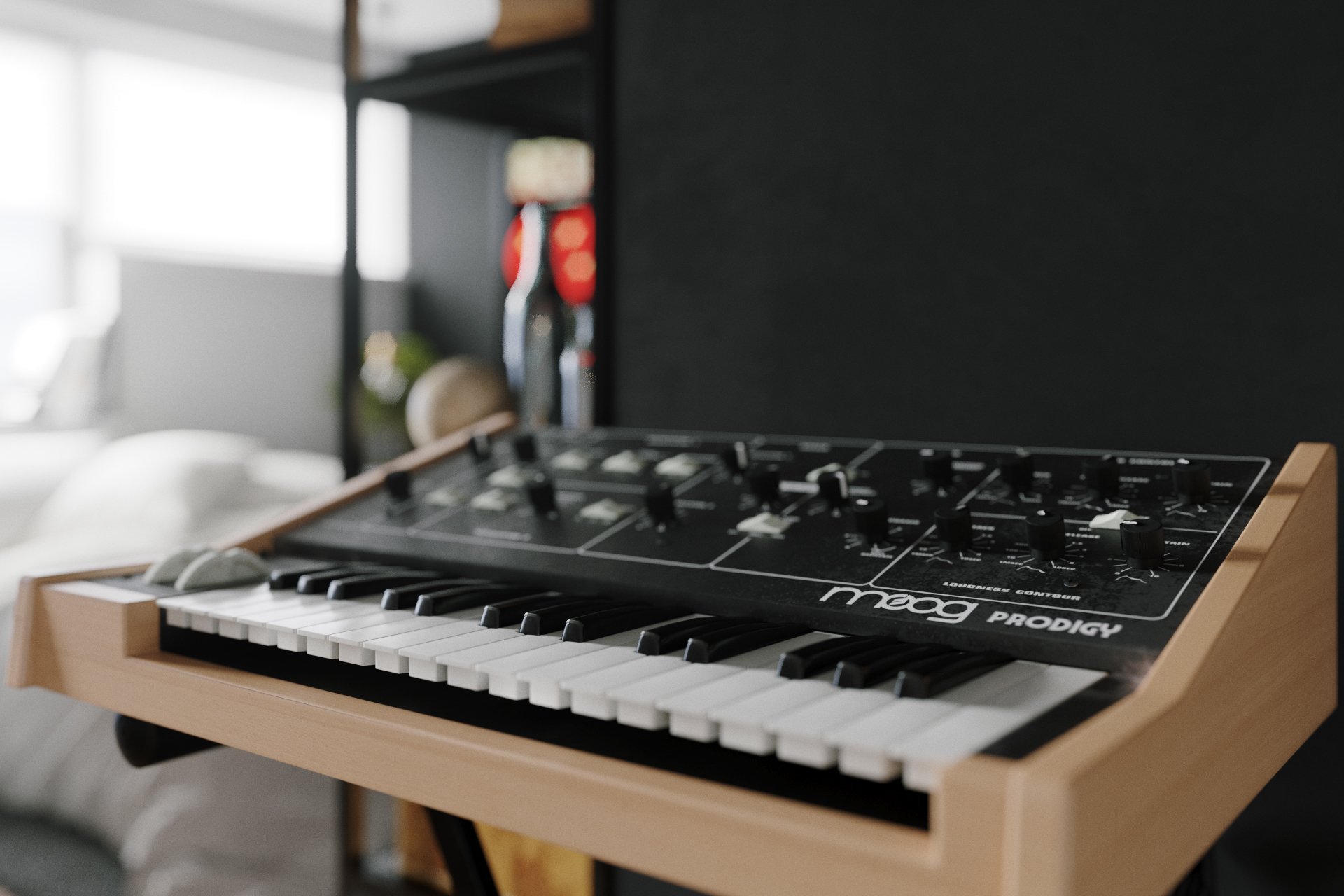 Černá barva bytu sluší