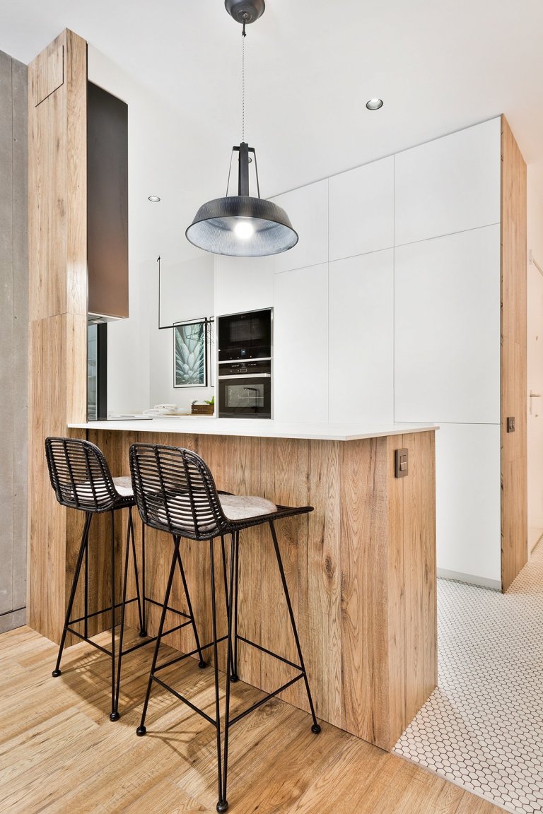 Industriální byt v Barceloně