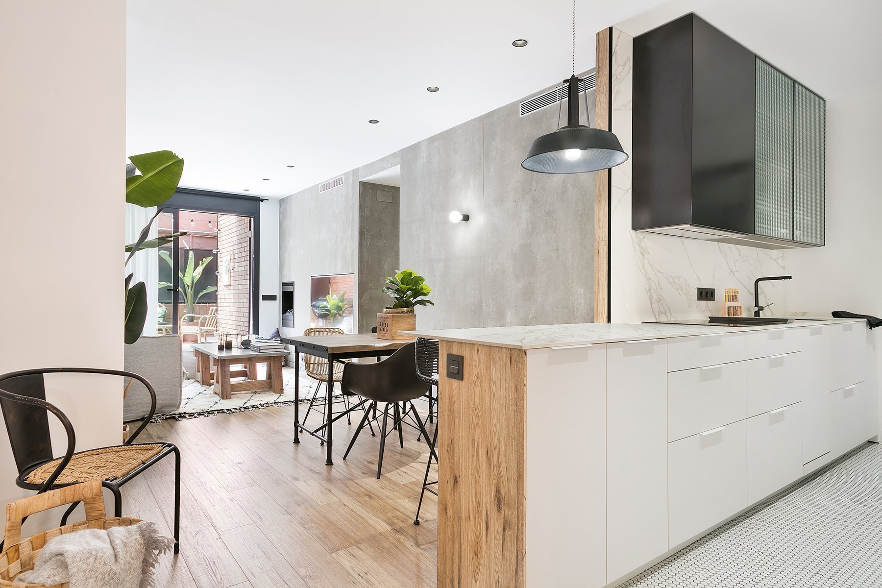 Industriální byt v Barceloně