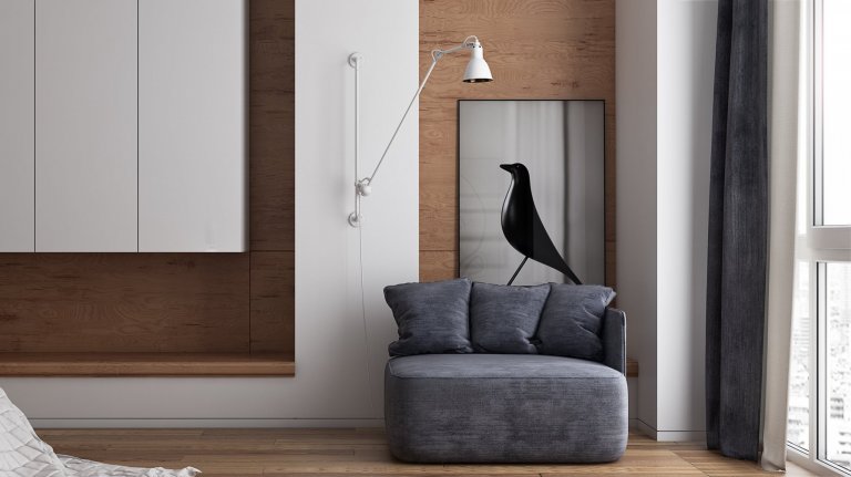 Minimalistický apartmán