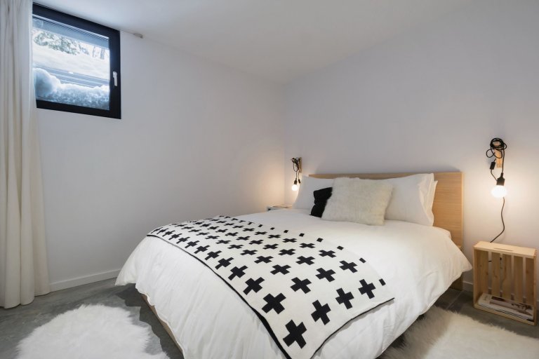 Zasněžená Villa Boreale