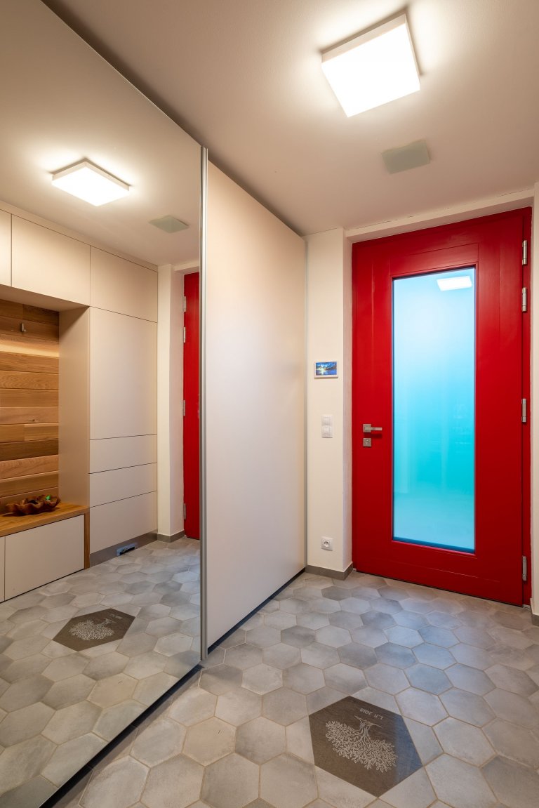 Dům se sloupy z douglasky