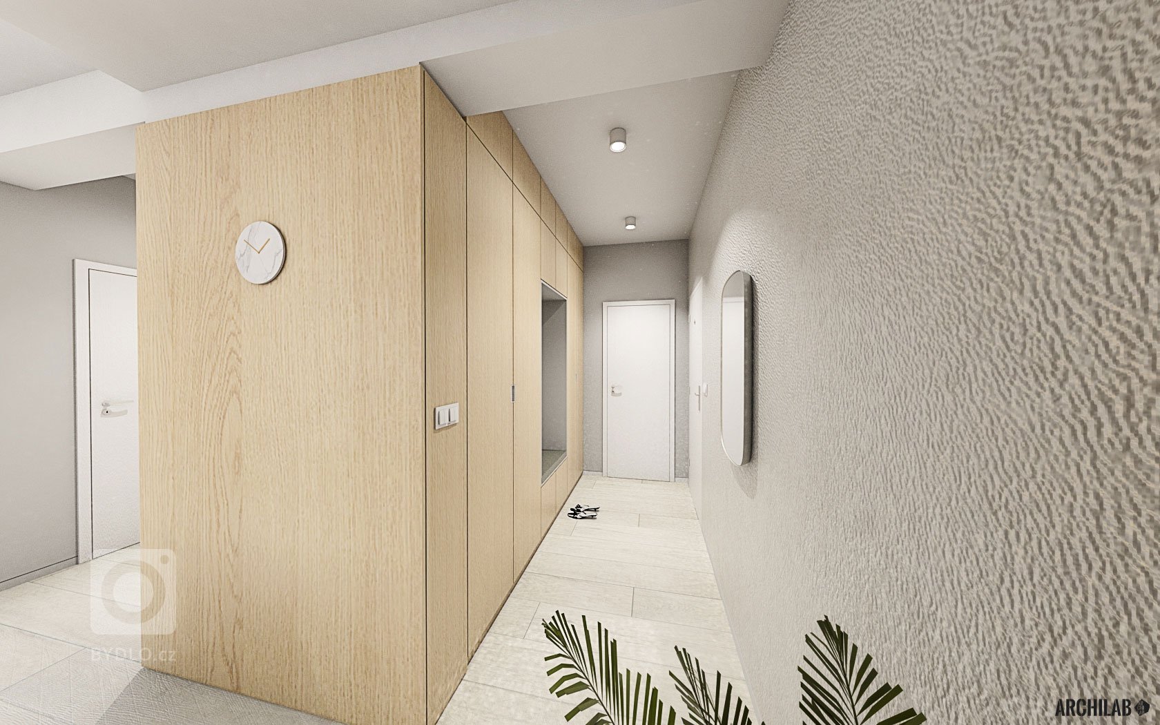 Do novostavby bytového domu v Rohožníku sme navrhli útulný a inšpiratívny interiér menšieho 2-izbového bytu. Starostlivo zvolený koncept dotvárajú premyslené materiály a povrchy. Akcent v podobe terakotovej farby sme dali na kuchyňu, ktorá tvorí ideovú dominantu prepojeného priestoru.