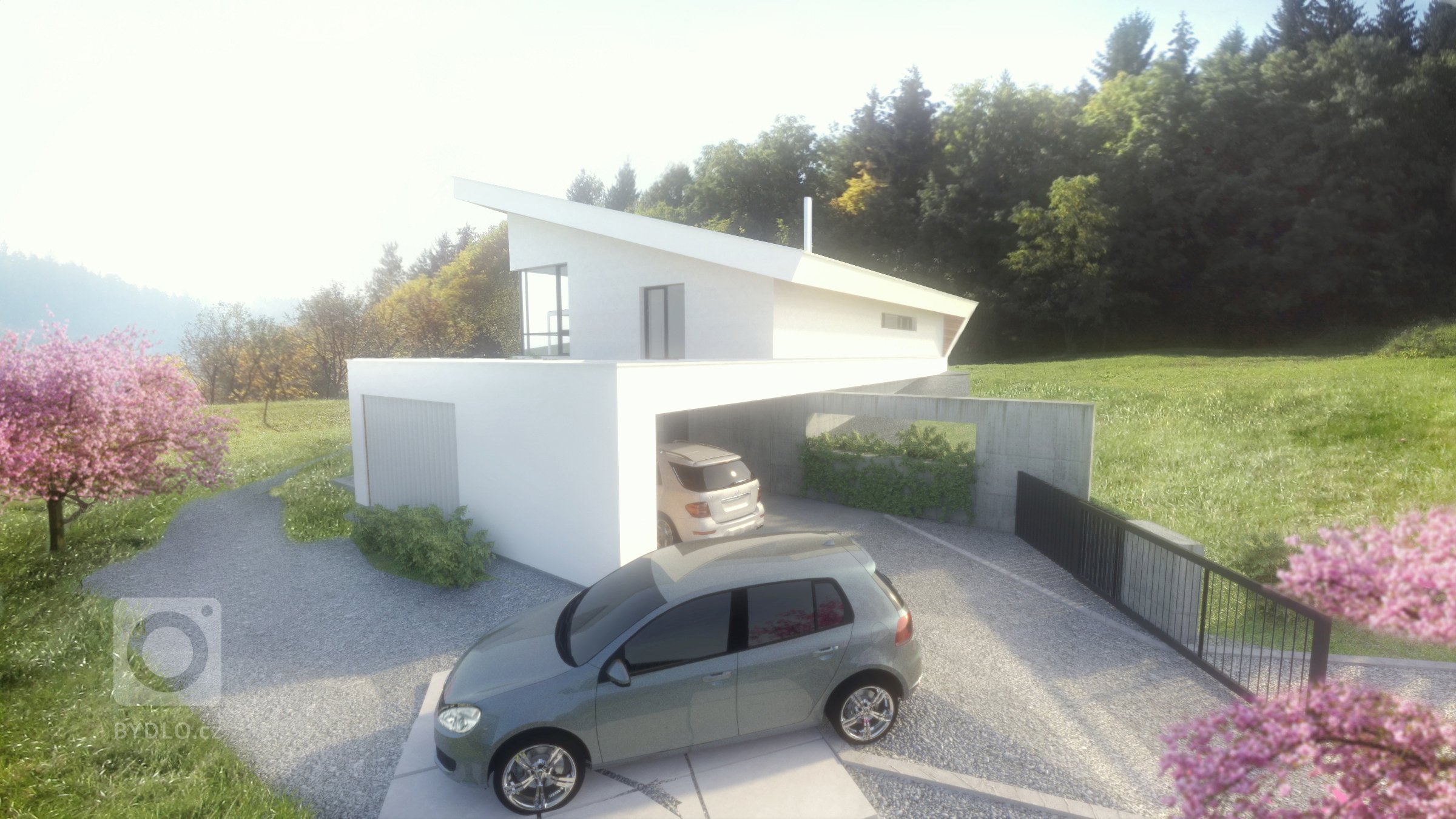 Náš ďalší návrh &acute;&acute;T - house&acute;&acute; Vás opäť presvedčí o tom, že svah môže mať okrem výhľadu mnoho iných výhod. Stačí zvoliť správny tvar a..…