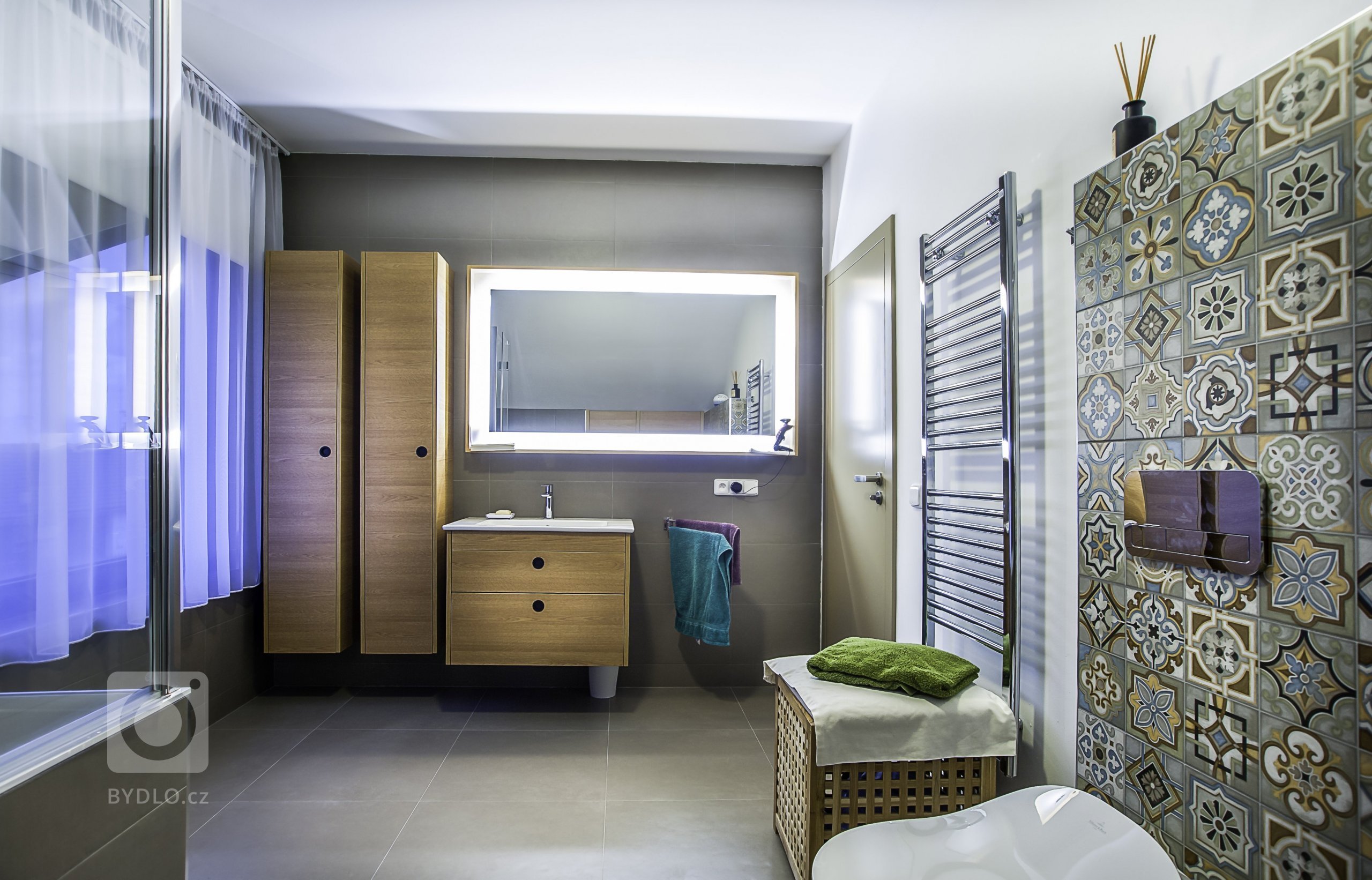 Kompletní návrh včetně realizace interiéru RD Vestec.
