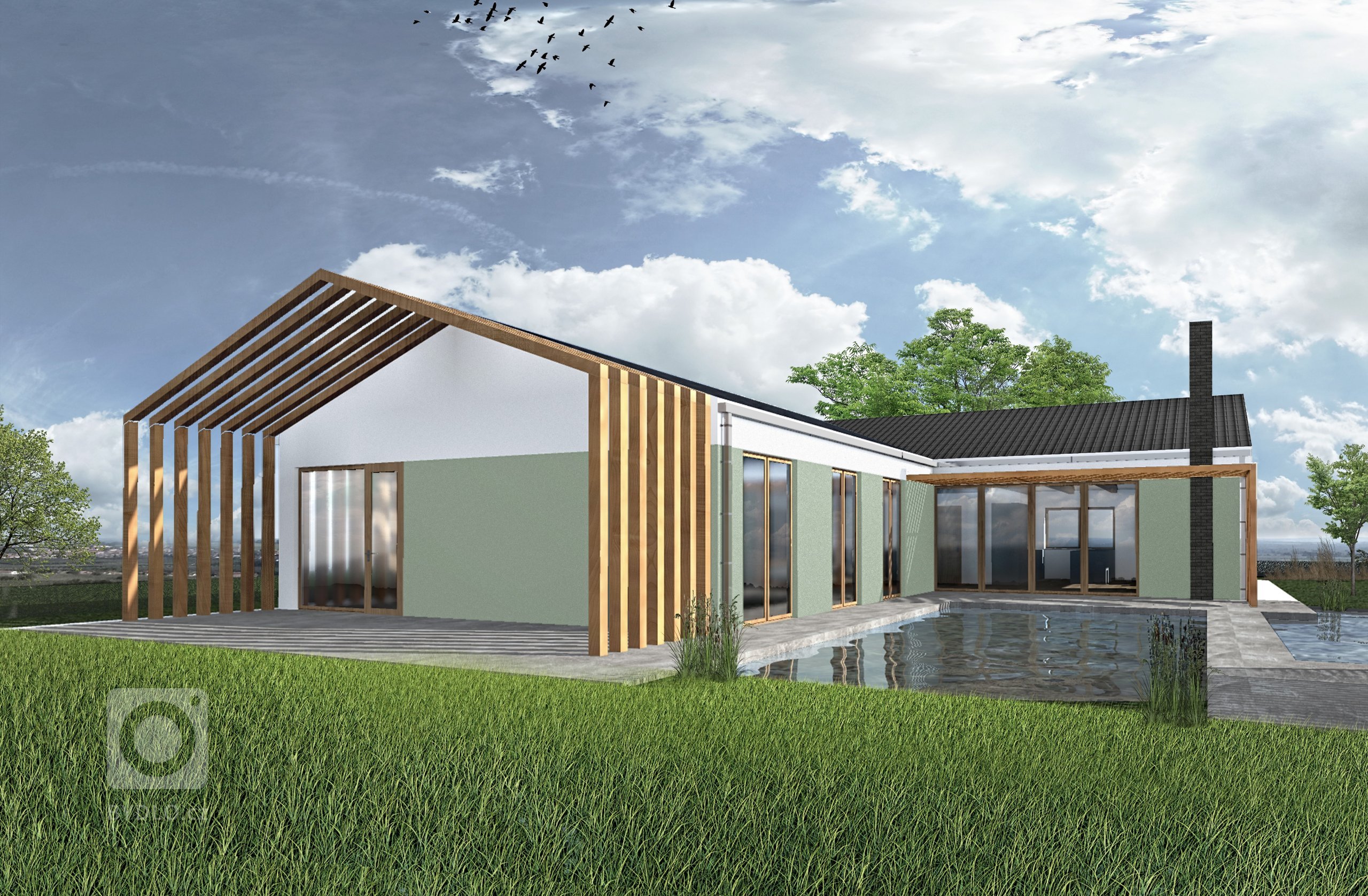 Dům v Šakvicích naplňuje touhu po&nbsp;komfortním bydlení&nbsp;v originálním stylu. Zároveň svojí jednoduchostí umožnil&nbsp;cenovou dosažitelnost&nbsp;dle…