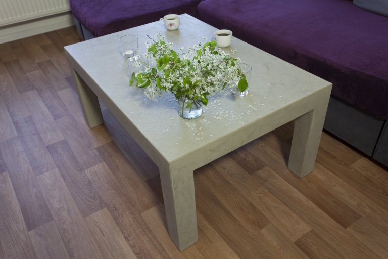 Forgood - stěrkovaný nábytek - byt UL