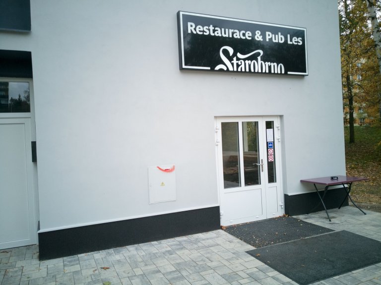 Vchod do restaurace
