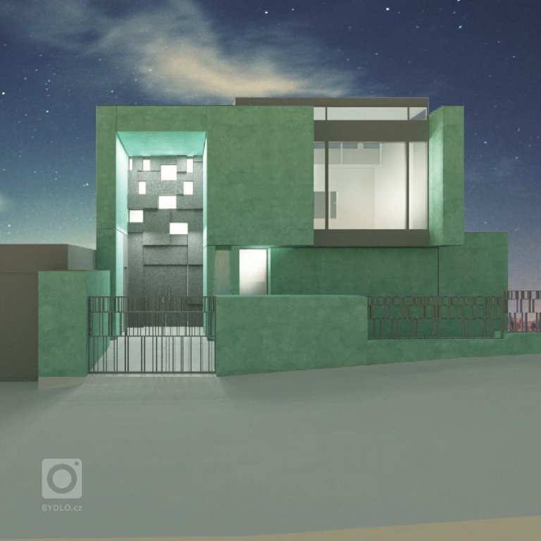 rodinný dům, Praha
spolupráce Jan Tesárek, Martin Tomášek
studie (2015)
