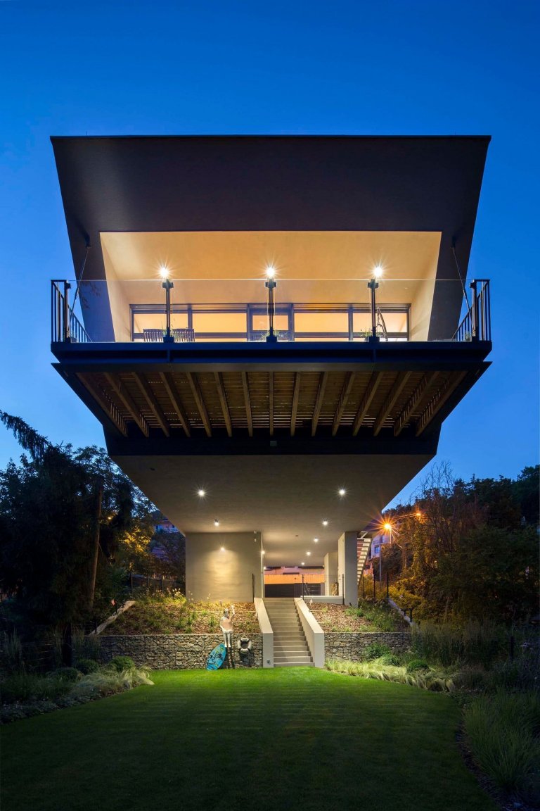 Nízkoenergetický dům v Děvíně: Bezpečný i před povodněmi