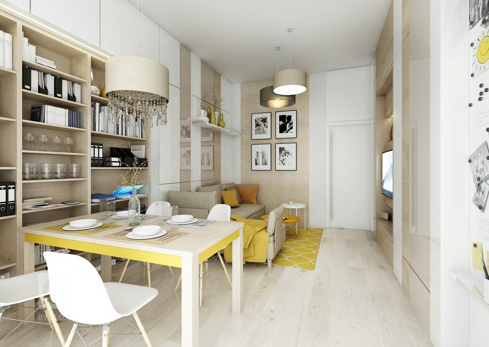 Ne vždy musí být v&nbsp;malé garsonce rozkládací sedací souprava, která slouží i jako lůžko či naopak. Použitím sofistikovaných&nbsp;výklopných systémů&nbsp…