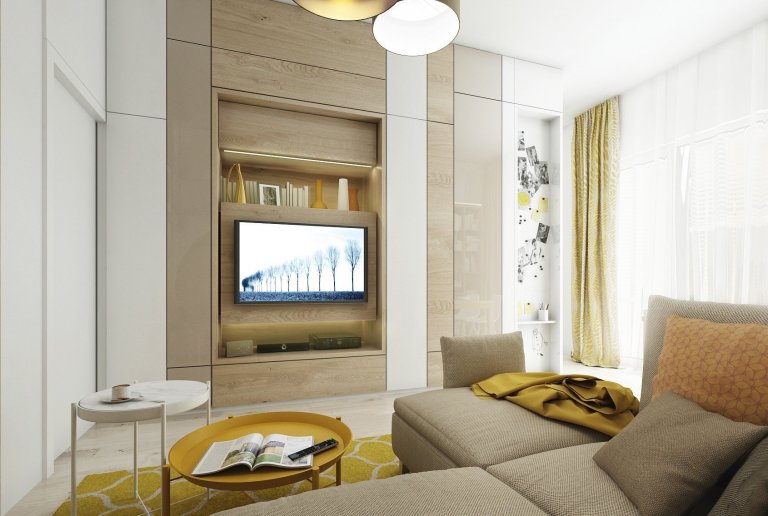 Ne vždy musí být v&nbsp;malé garsonce rozkládací sedací souprava, která slouží i jako lůžko či naopak. Použitím sofistikovaných&nbsp;výklopných systémů&nbsp…