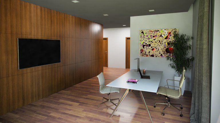 Architektonická studie rodinného domu.
