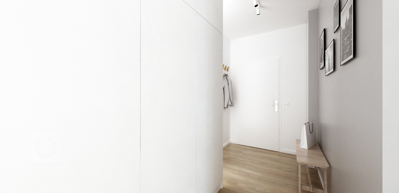 Útulný dvojizbový byt v Dúbravke je v znamení chlapského interiéru s dôrazom na funkčnosť a kontrastný dizajn.
