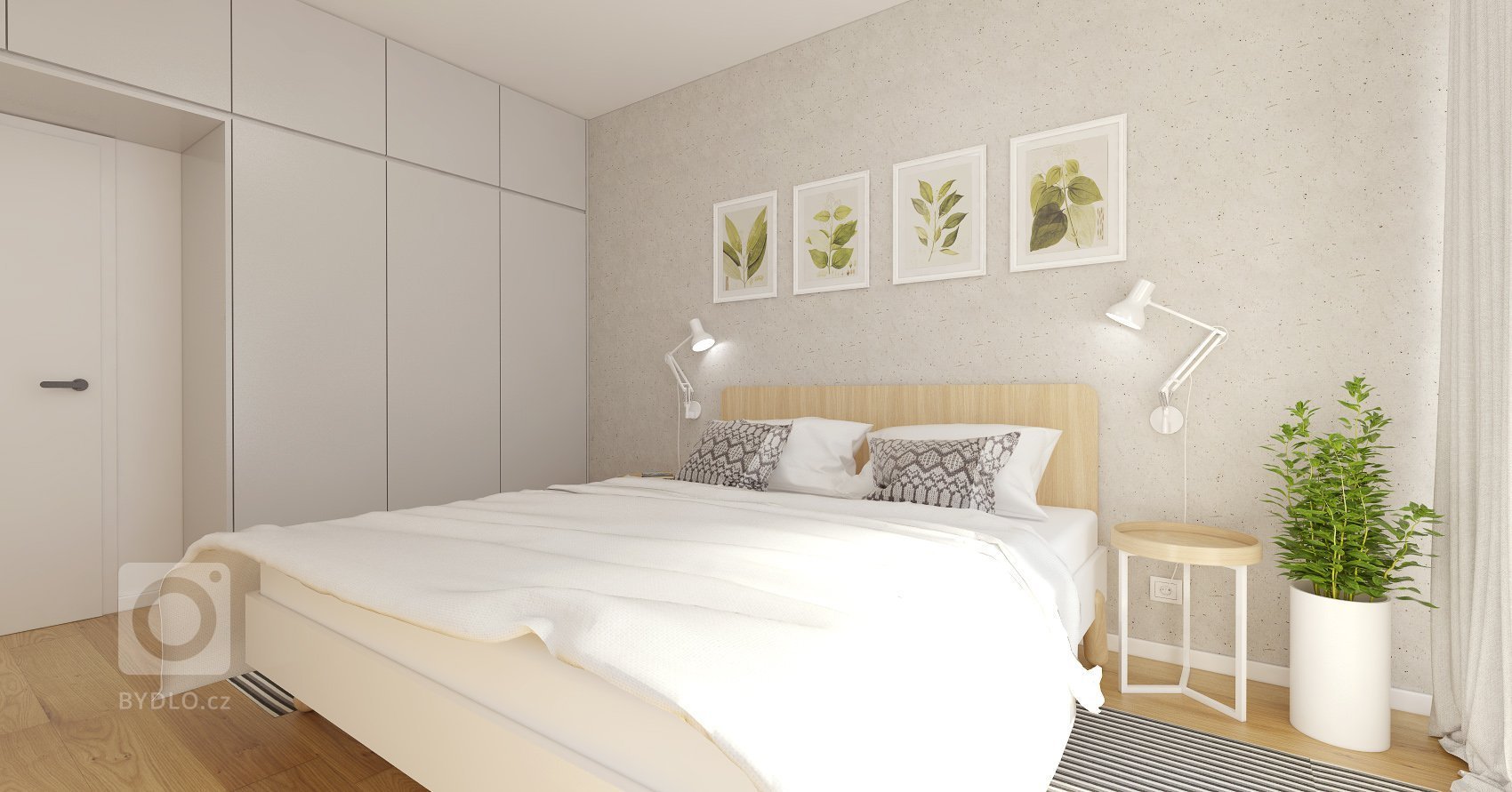 Návrh interiéru bytu v Rezidencia pri Mýte
