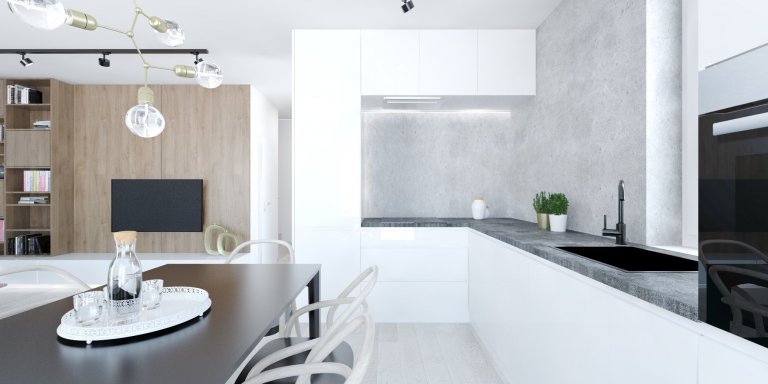 RD v Bratislave
Minimalistický koncept interiéru a kontrastné materiály sú spoločným menovateľom pre tento priestor domu.&nbsp;
