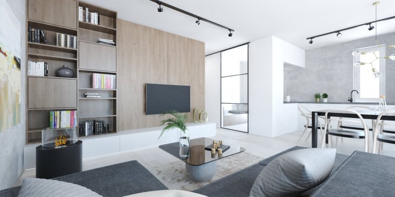 RD v Bratislave
Minimalistický koncept interiéru a kontrastné materiály sú spoločným menovateľom pre tento priestor domu.&nbsp;
