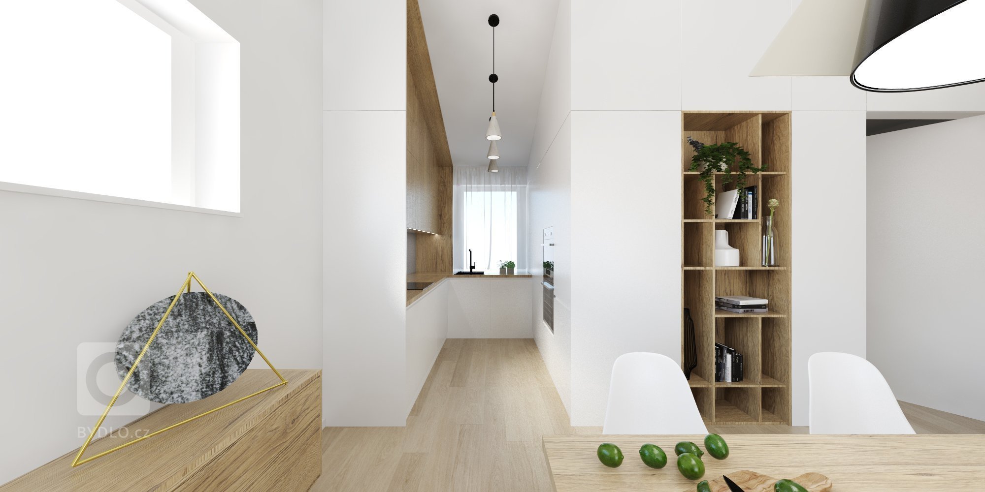 Interiér RD v škandinávskom štýle
