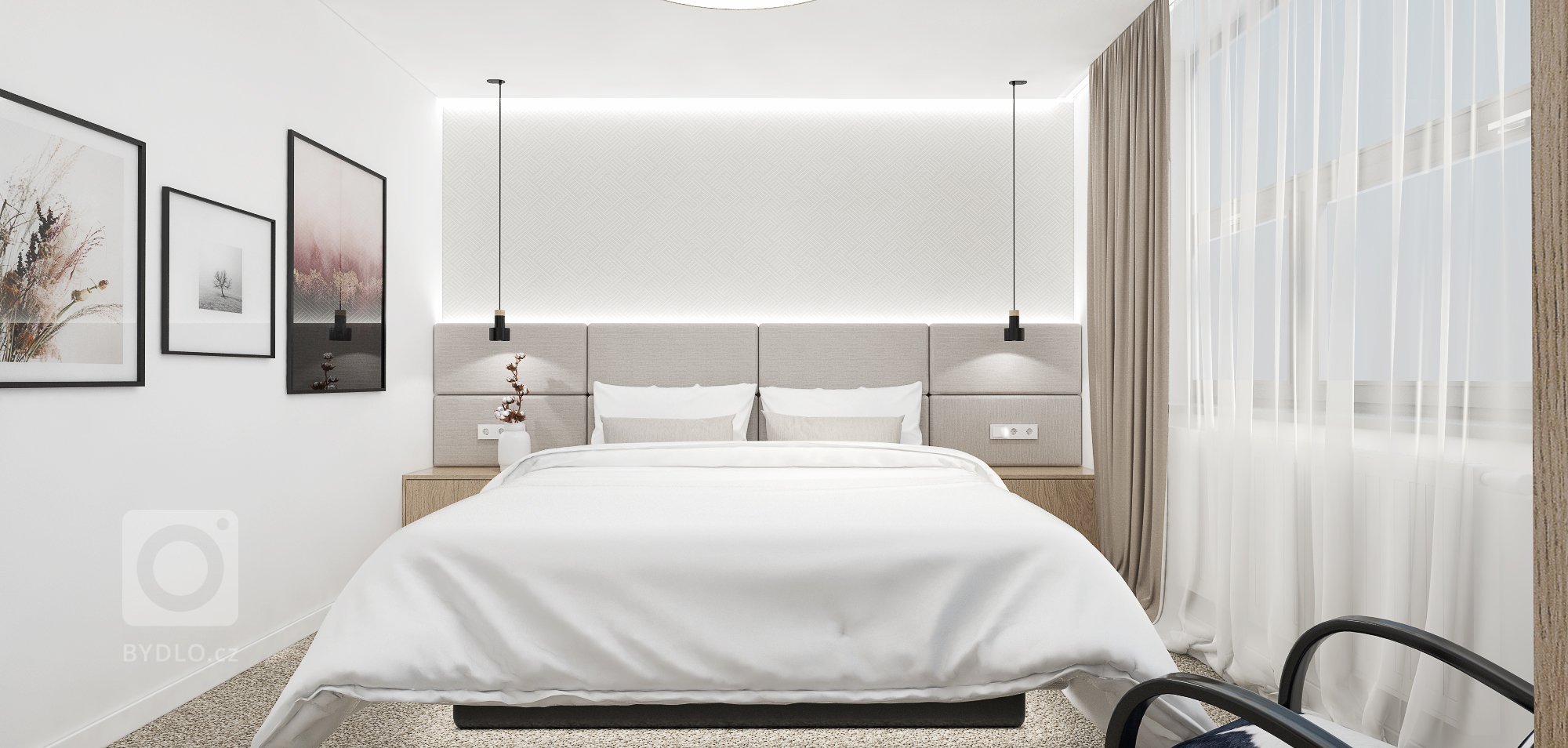 Interiér 2-izbového bytu v Bratislave vyniká konceptom v duchu elegancie, luxusu a zároveň si zachováva útulnú a príjemnú atmosféru&nbsp;
