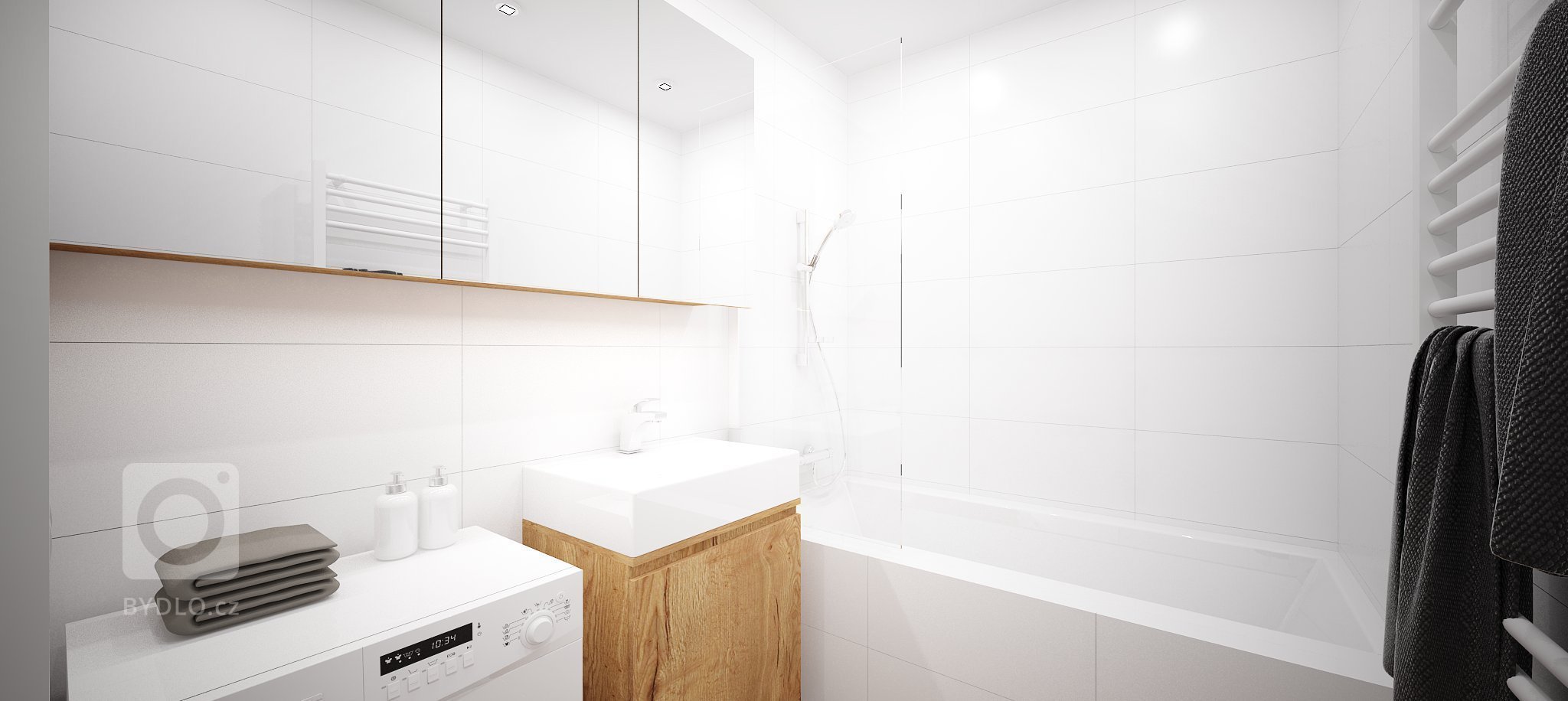 Ďalší interiér v obľúbenom projekte SLNEČNICE riešený ateliérom DOBRÝ INTERIÉR je krásne presvetlený a to najmä vďaka drevenému obkladu. Práve teplá farba…