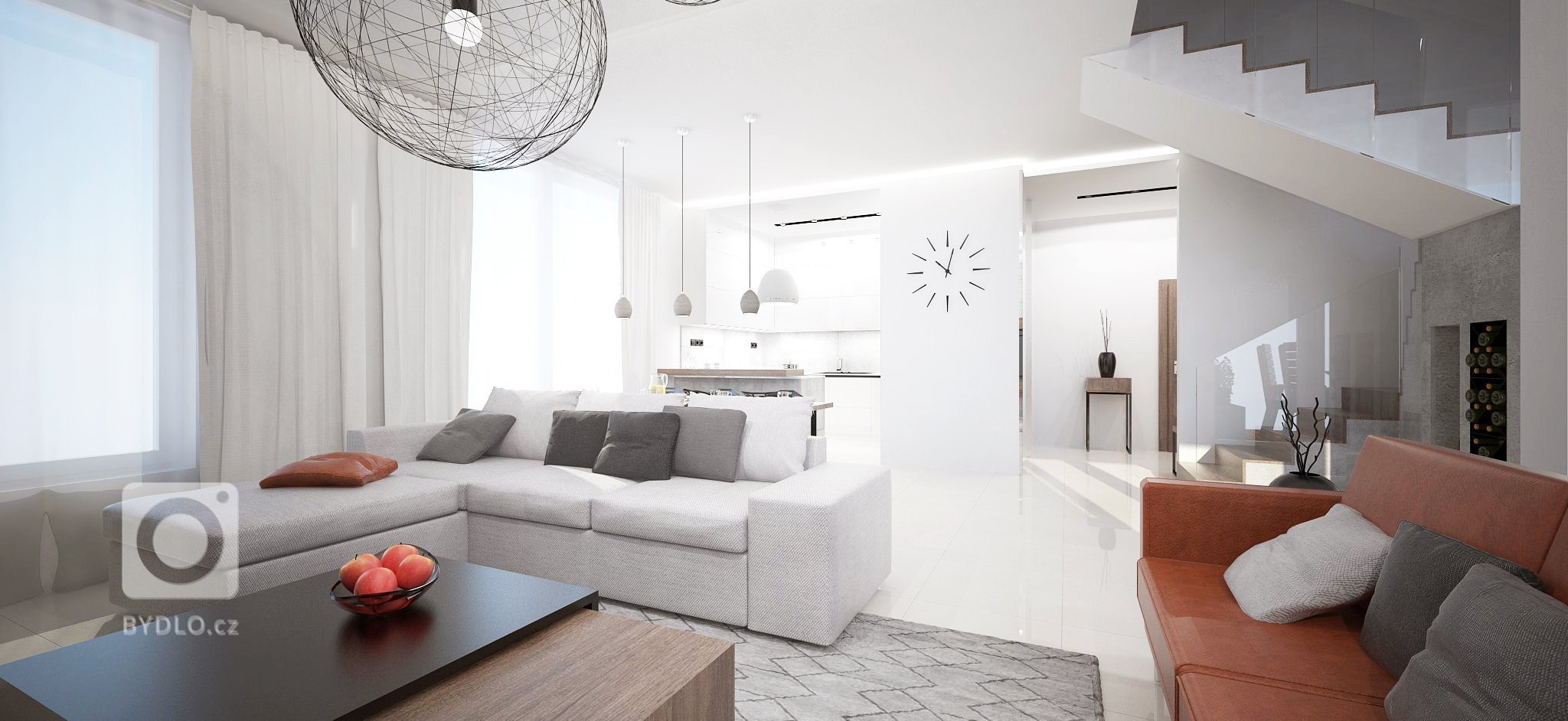 Interiér 5-izbového mezonetového bytu v&nbsp;Bratislavskej Dúbravke je navrhnutý v&nbsp;modernom minimalistickom duchu. Materiálovo sme interiér koncipovali v…