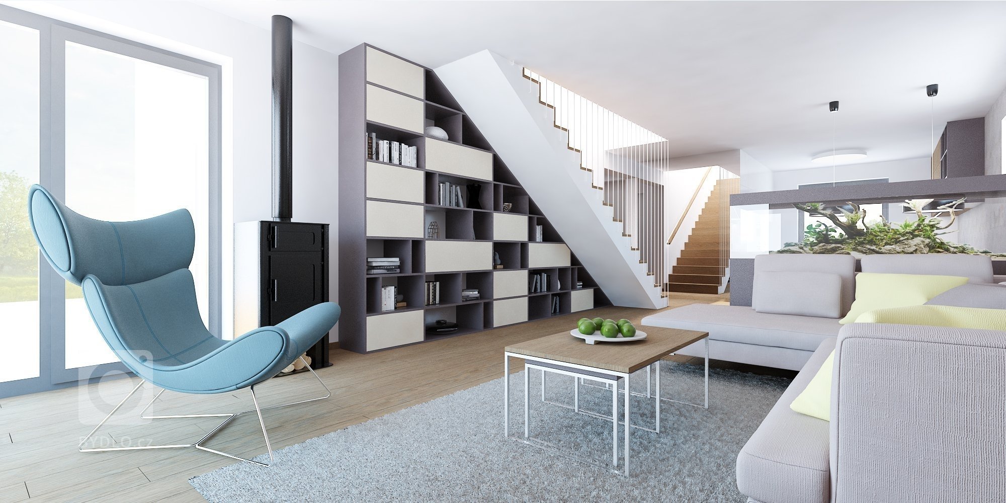 Minimalistický a priestranný interiér rodinného domu v Nitre s originálnymi solitérmi pôsobí harmonicky a čisto. Pri návrhu farebného konceptu sme vychádzali z…