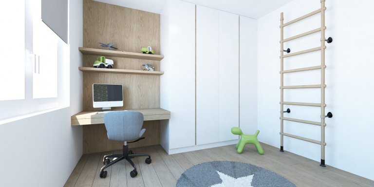 Do zbierky našich interiérov v Slnečniciach pribudol nový byt, v ktorom sme vytvorili plnohodnotné bývanie pre štvorčlennú rodinu. Obľúbený koncept kombinácie…