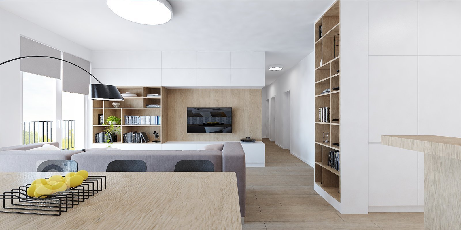 Do zbierky našich interiérov v Slnečniciach pribudol nový byt, v ktorom sme vytvorili plnohodnotné bývanie pre štvorčlennú rodinu. Obľúbený koncept kombinácie…