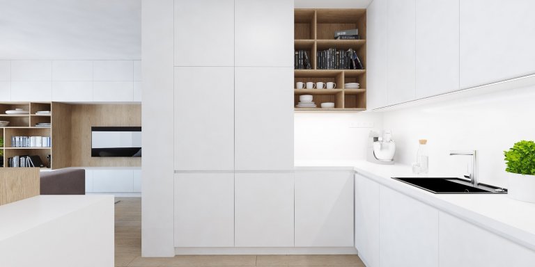 Do zbierky našich interiérov v Slnečniciach pribudol nový byt, v ktorom sme vytvorili plnohodnotné bývanie pre štvorčlennú rodinu. Obľúbený koncept kombinácie…