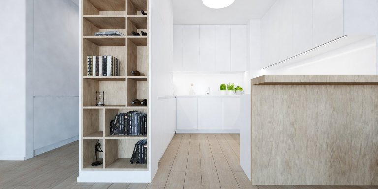 Do zbierky našich interiérov v Slnečniciach pribudol nový byt, v ktorom sme vytvorili plnohodnotné bývanie pre štvorčlennú rodinu. Obľúbený koncept kombinácie…