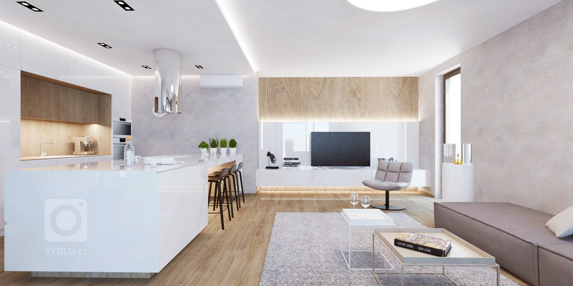 Celý interiér sme koncipovali v minimalistickom štýle, pričom sme kládli dôraz na farebnú a tvarovú jednoduchosť a docielili tým funkčný a nadčasový interiér.…