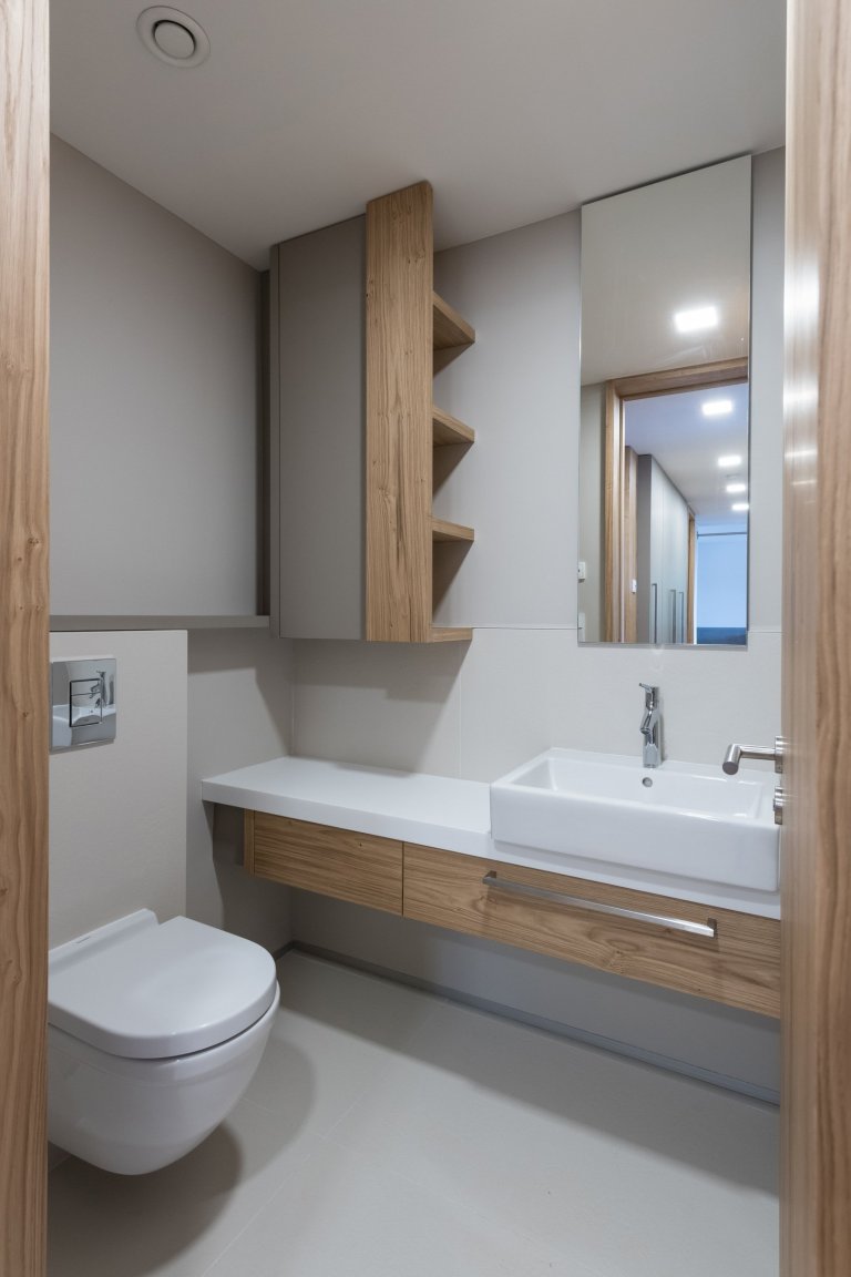 Přestavba rekreačního bytu řešila požadavky mladé rodiny na pohodlný pobyt o víkendech a dovolených: dvě samostatné ložnice, velkou obytnou kuchyň s možností…