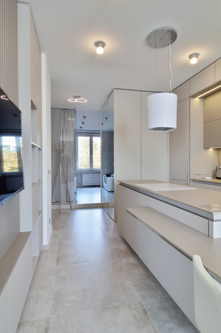 Rekonstrukce bytu v Praze se saunovým koutkem splnila očekávání nejen investora.
