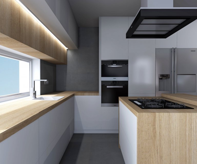 Kuchyně s ostrůvkem, Sadská