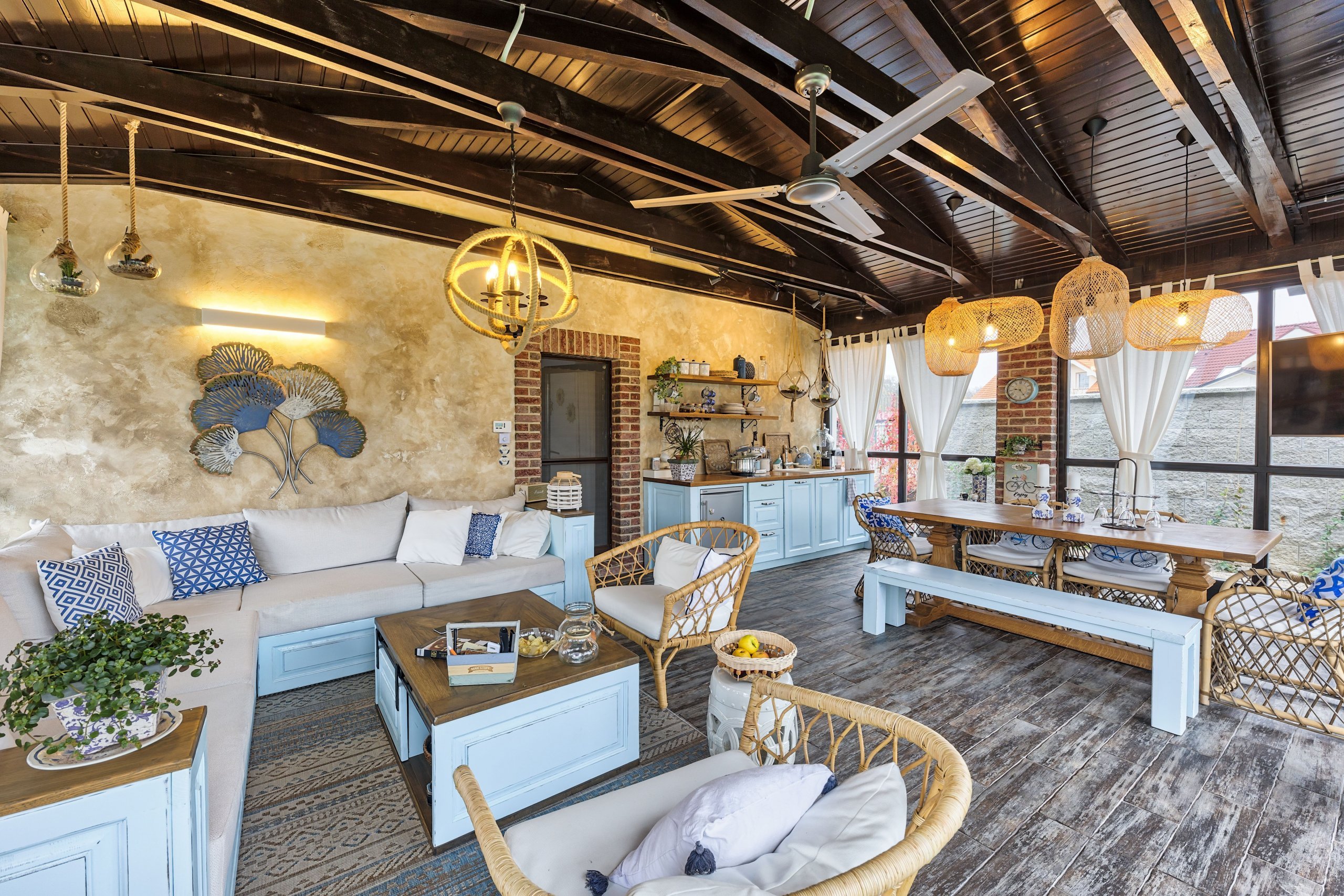 Zimná záhrada&nbsp;je inšpirovaná prírodou a&nbsp;prostredím v&nbsp;prímorských krajinách.&nbsp;
